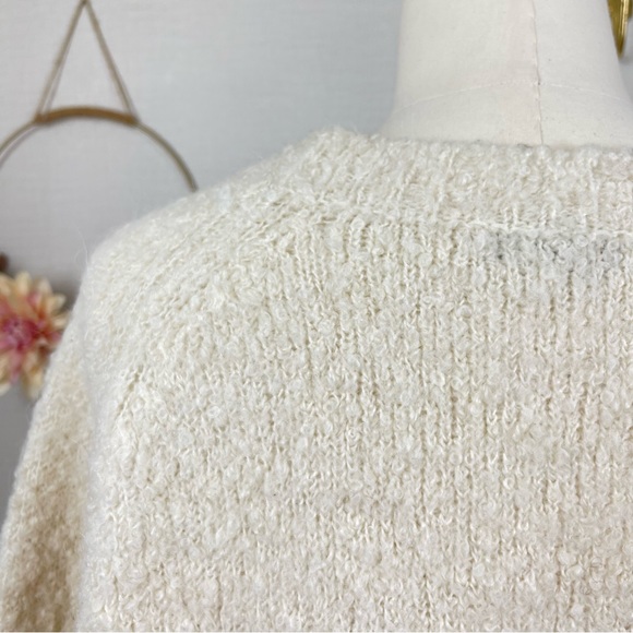 Club Monaco Wool Alpaca Blend Cozy Pullover Knit Sweater Large - Picture 5 of 15